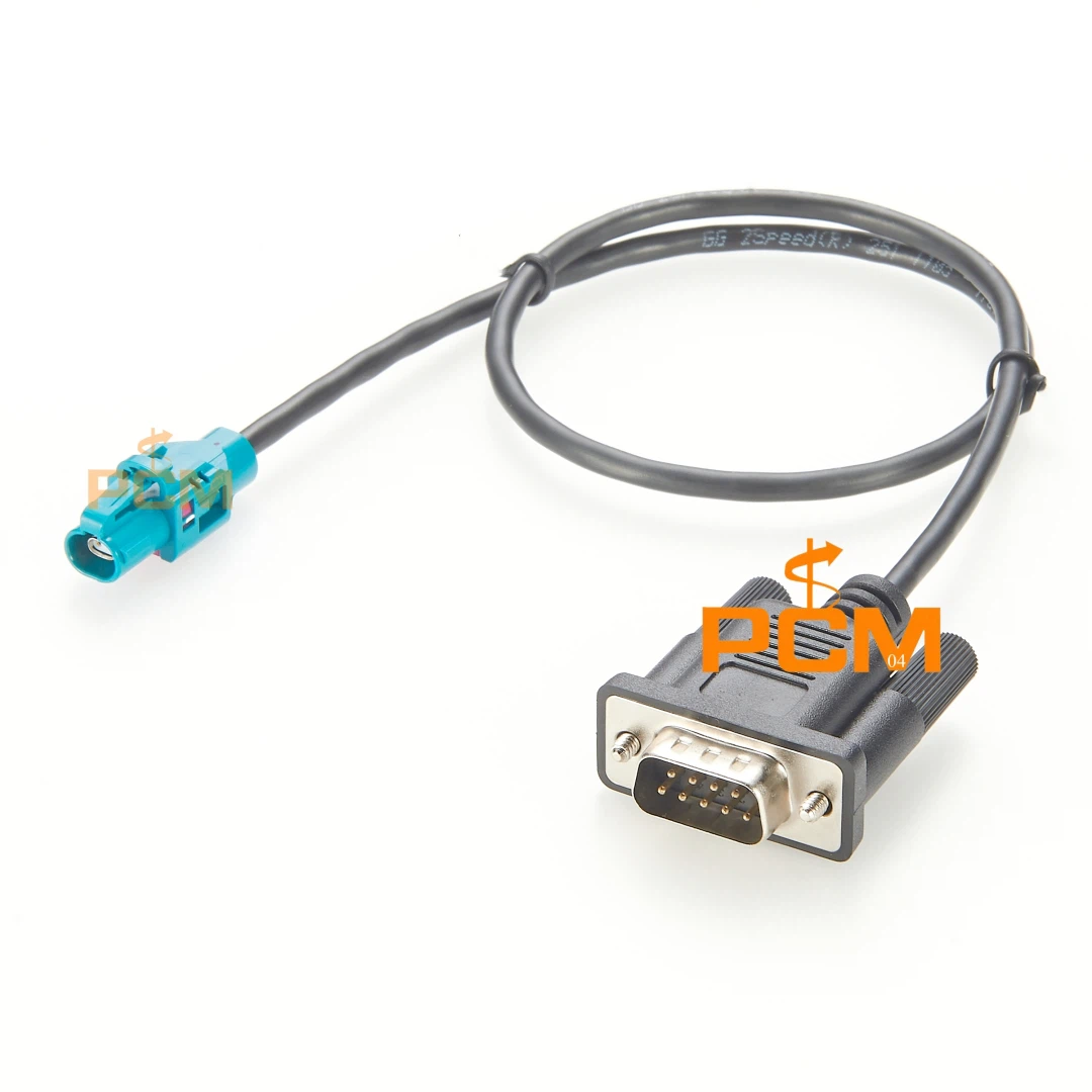 Automobile HSbridge RS232 9 Pin To H-MTD Z Jack Cable