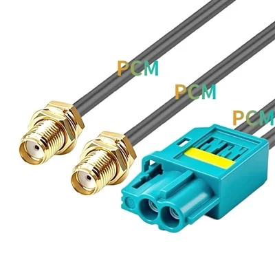Rosenberger Twin HFM Mini FAKRA til SMA kabel