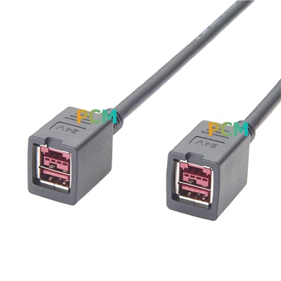 24V strømforsynet USB hun-til-hun-kabel til POS-system