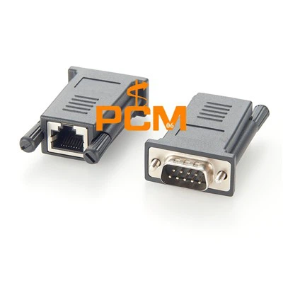 Avocent RJ45 Kvinde til DB9 Mandlig crossover -adapter ADB0037