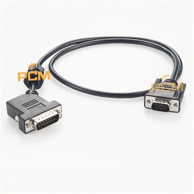 45 Grad DB15 til HDB15 VGA Monitor -kabel