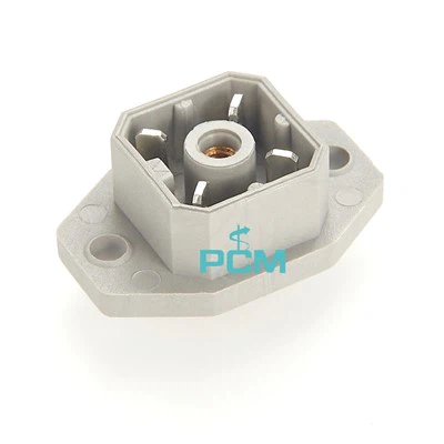 G 4 A 5 M Grå DIN 4 PIN Solenoidventil Bagens PCB Mount Male Contact Power Prop