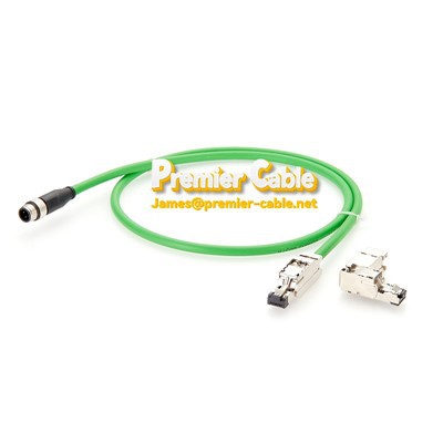 Industrial Ethernet M12 D-Code Profinet-kabel