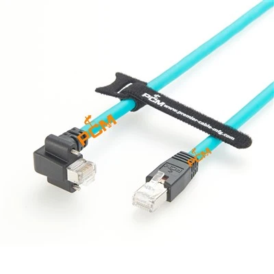 Højre vinklet RJ45 GIGE Ethernet -kabel