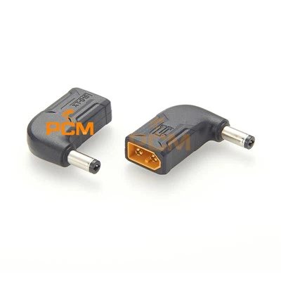 XT60 til DC 5,5*2,1 mm stik højre vinkel